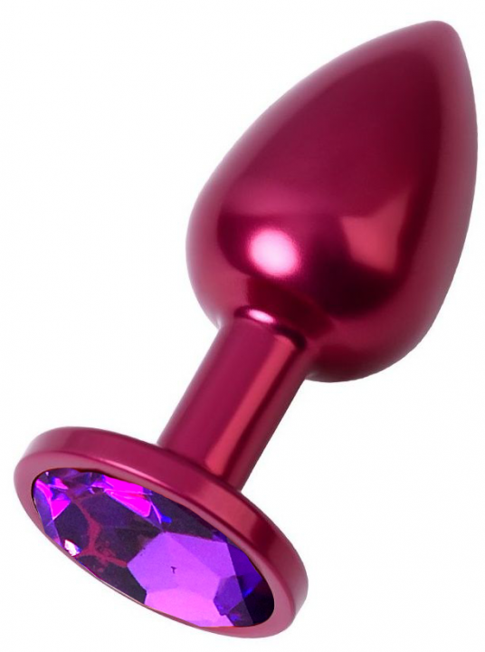 Пробка с фиолетовым кристаллом "Vandersex" металл, М 